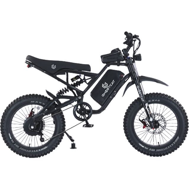 2026 Ghost Cat F4X 60V OFF ROAD BIKE WHITE